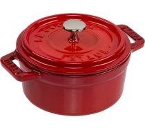 Staub Mini Cocotte 10cm round cherry, cast iron