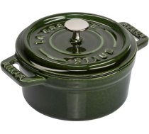 Staub Mini Cocotte 10cm round basil green, cast iron