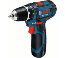 Bosch GSR 10,8-2-LI Professional Bez atslēgas Melns, Zils, Sarkans