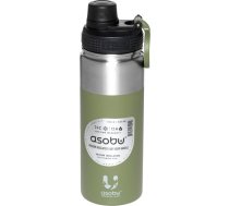 Asobu Alpine Flask Bottle Green,  0.53 L