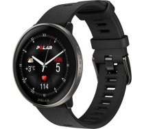 Polar Ignite 3 Titanium Silicone Band black