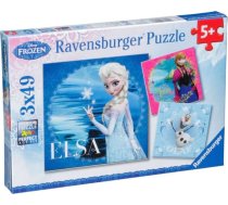 Ravensburger Elsa, Anna & Olaf 3 X 49 pcs Puzzle  Disney Frozen