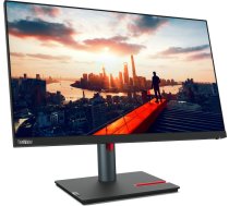 Lenovo ThinkVision P24h-30 LED display 60,5 cm (23.8") 2560 x 1440 pikseļi Quad HD Melns