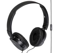 Sony MDR-ZX110AP Austiņas Vadu Zvani / mūzika Melns