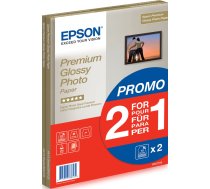 Epson Premium Glossy Photo Paper 2 par 1 cenu, DIN A4, 255g/m², 30 sheets