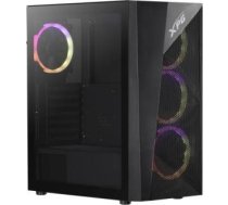 Adata Case|ADATA|XPG LANDER 500|MidiTower|Case product features Transparent panel|Not included|ATX|MicroATX|MiniITX|Colour Black|LANDER5004A-BKCWW