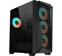 Gigabyte Case|GIGABYTE|C301 GLASS|MidiTower|Not included|ATX|EATX|MicroATX|MiniITX|Colour Black|GB-C301G