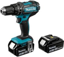 Makita DHP482RTJ 18V 2x Akku Cordless Combi Drill