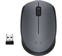 Logitech M170 Grey-K pele Birojs Abām rokām RF Bezvadu Optisks 1000 DPI