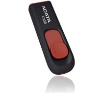 Adata MEMORY DRIVE FLASH USB2 64GB/BLACK/RED AC008-64G-RKD ADATA