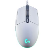 Logitech MOUSE USB OPTICAL G203/WHITE 910-005797 LOGITECH