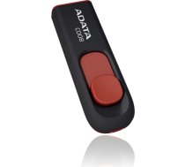 Adata C008 USB zibatmiņa 16 GB USB Type-A 2.0 Melns, Sarkans