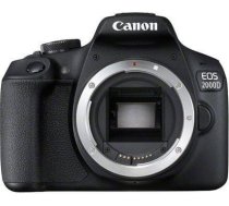 Canon EOS 2000D BK BODY EU26 SLR Kameras korpuss 24,1 MP CMOS 6000 x 4000 pikseļi Melns