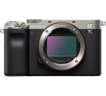 Sony α 7C MILC Body 24,2 MP CMOS 6000 x 4000 pikseļi Melns, Sudrabs