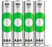 Gp Batteries 1x4 GP ReCyko NiMH Batteries AAA 850mAH, ready to use