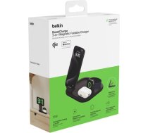 Belkin BOOST Charge 3in1 Qi2 15W magn.Charg.Stand bl.  WIZ029vfBK