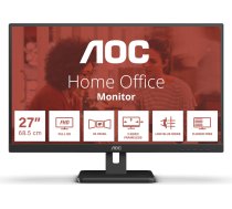 AOC 27E3UM/BK monitori 68,6 cm (27") 1920 x 1080 pikseļi Full HD Melns