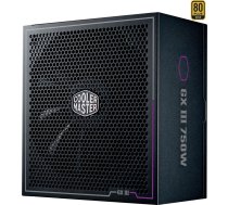 Cooler Master Power Supply|COOLER MASTER|750 Watts|Efficiency 80 PLUS GOLD|PFC Active|MTBF 100000 hours|MPX-7503-AFAG-BEU