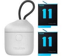 Telesin 3-slot waterproof charger Telesin Allin box + 2 batteries for GoPro Hero 12 / 11 / 10 / 9