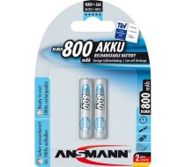 Ansmann 1x2 Ansmann maxE NiMH rech. bat. Micro AAA 800 mAh        5030982