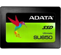 Adata SSD|ADATA|SU650|240GB|SATA 3.0|Write speed 450 MBytes/sec|Read speed 520 MBytes/sec|2,5"|TBW 140 TB|MTBF 2000000 hours|ASU650SS-240GT-R