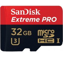 Sandisk Memory card SanDisk Extreme Pro microSDHC 32GB 100/90 MB/s A1 C10 V30 (SDSQXCG-032G-GN6MA)