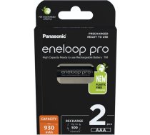 Eneloop 1x2 Panasonic Eneloop Pro Micro 930mAh AAA Ni-MH    BK-4HCDE/2BE