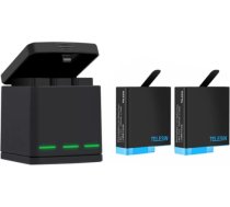 Telesin 3-slot charger box Telesin for GoPro Hero 8 + 2 batteries (GP-BNC-801)