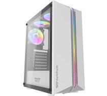 Darkflash Computer case Darkflash DK151 LED with 3 fans (white)