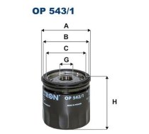 Eļļas filtrs FILTRON OP 543/1