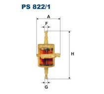 Degvielas filtrs FILTRON PS 822/1