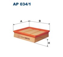 Gaisa filtrs FILTRON AP 034/1
