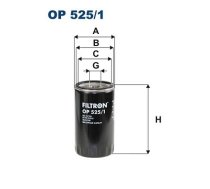 Eļļas filtrs FILTRON OP 525/1