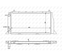 Radiators, Motora dzesēšanas sistēma NRF 54603