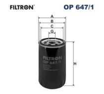 Eļļas filtrs FILTRON OP 647/1