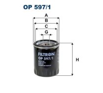 Eļļas filtrs FILTRON OP 597/1