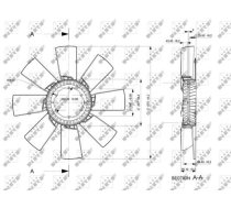 Ventilatora darba rats, Motora dzesēšanas sistēma NRF 49856