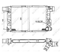Radiators, Motora dzesēšanas sistēma NRF 58844