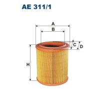 Gaisa filtrs FILTRON AE 311/1