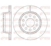 Bremžu diski REMSA 6930.10
