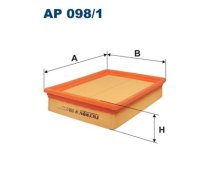 Gaisa filtrs FILTRON AP 098/1
