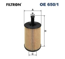 Eļļas filtrs FILTRON OE 650/1