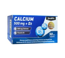 JutaVit calcium 500 mg + vitamin D3, 50 tablets