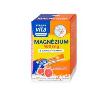 MaxiVita magnesium 400 mg + vitamins C, B6, B1, B12, 20 packets