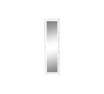 Sienas spogulis DKD Home Decor Balts Koks Stikls Koks MDF Kails Scandi 160 x 2,5 x 45 cm