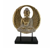 Dekoratīvās figūriņas DKD Home Decor 25 x 8 x 33 cm Melns Bronza Buda Austrumniecisks