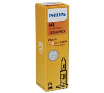 PHILIPS auto spuldze H1 12V 55W VISION+30% 1.gab.