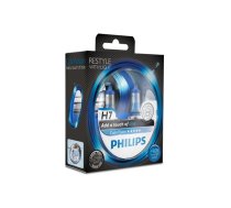 PHILIPS autospuldze H4 12V 60/55W ColorVision zila, 2 gab. blisteris AKCIJA