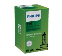 PHILIPS autospuldze H4 12V 60/55W Long Life Eco Vision