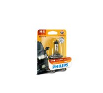 PHILIPS autospuldze H4 12V 60/55W VISION +30%, blisteris